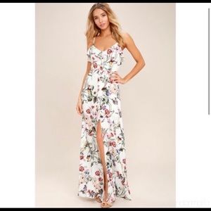 White floral Lulu’s Dress